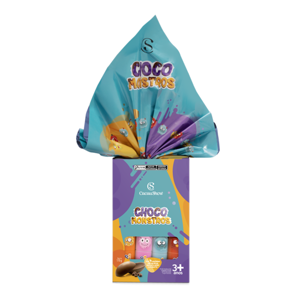 Ovo de Páscoa ao Leite Canetas Chocomonstros 170g